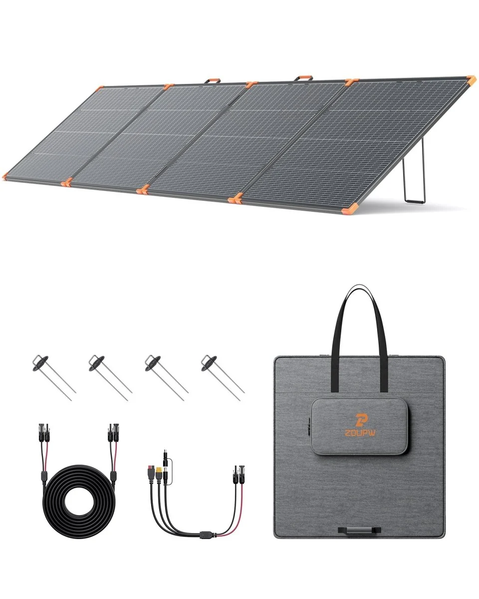 Zoupw 480 W Bifacial Folding Panel