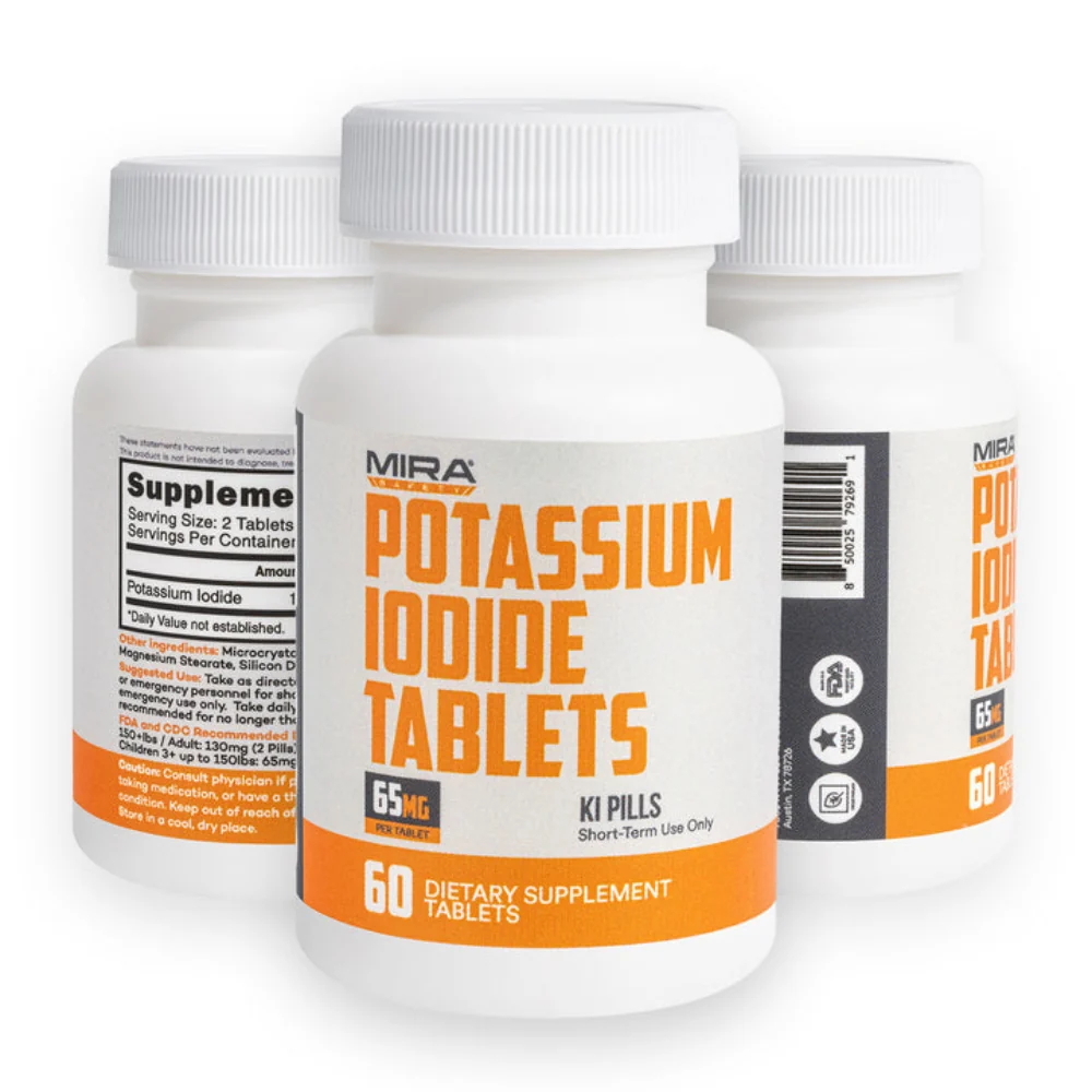 MIRA Safety Potassium Iodide Tablets
