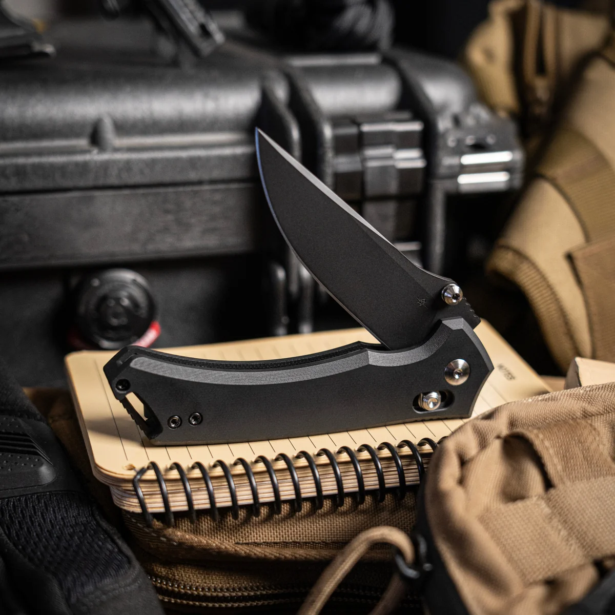 Toor Knives Draper Folder, SOCOM Black 2