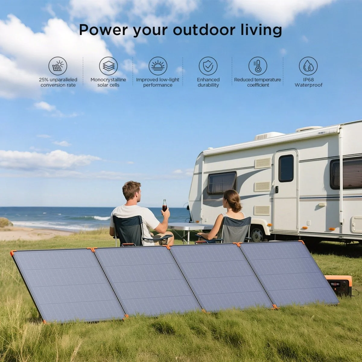 Zoupw 400 W Folding Solar Panel 2