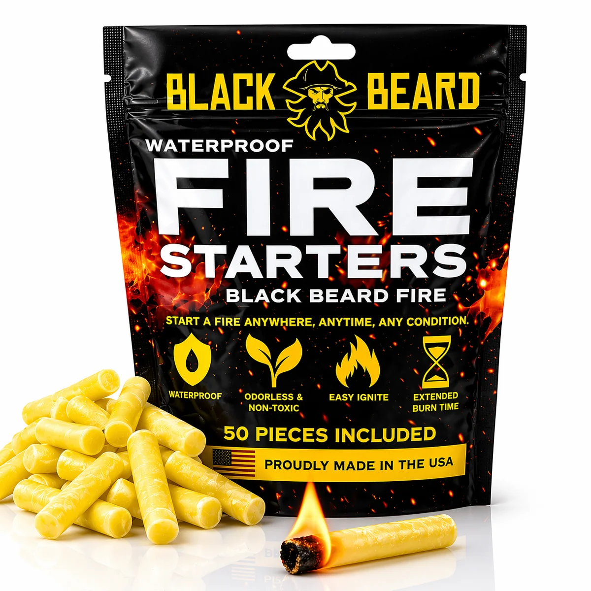 Black Beard Fire Plugs