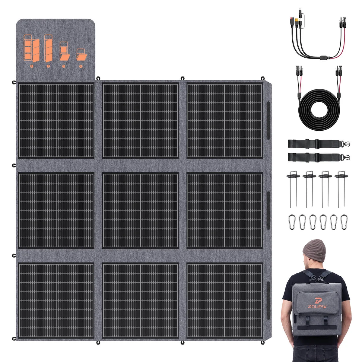 Zoupw 250 W Solar Blanket