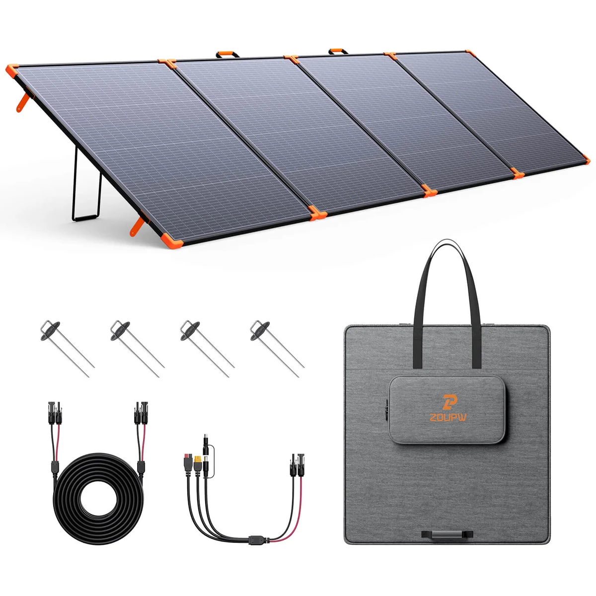 Zoupw 430 W Bifacial Folding Panel