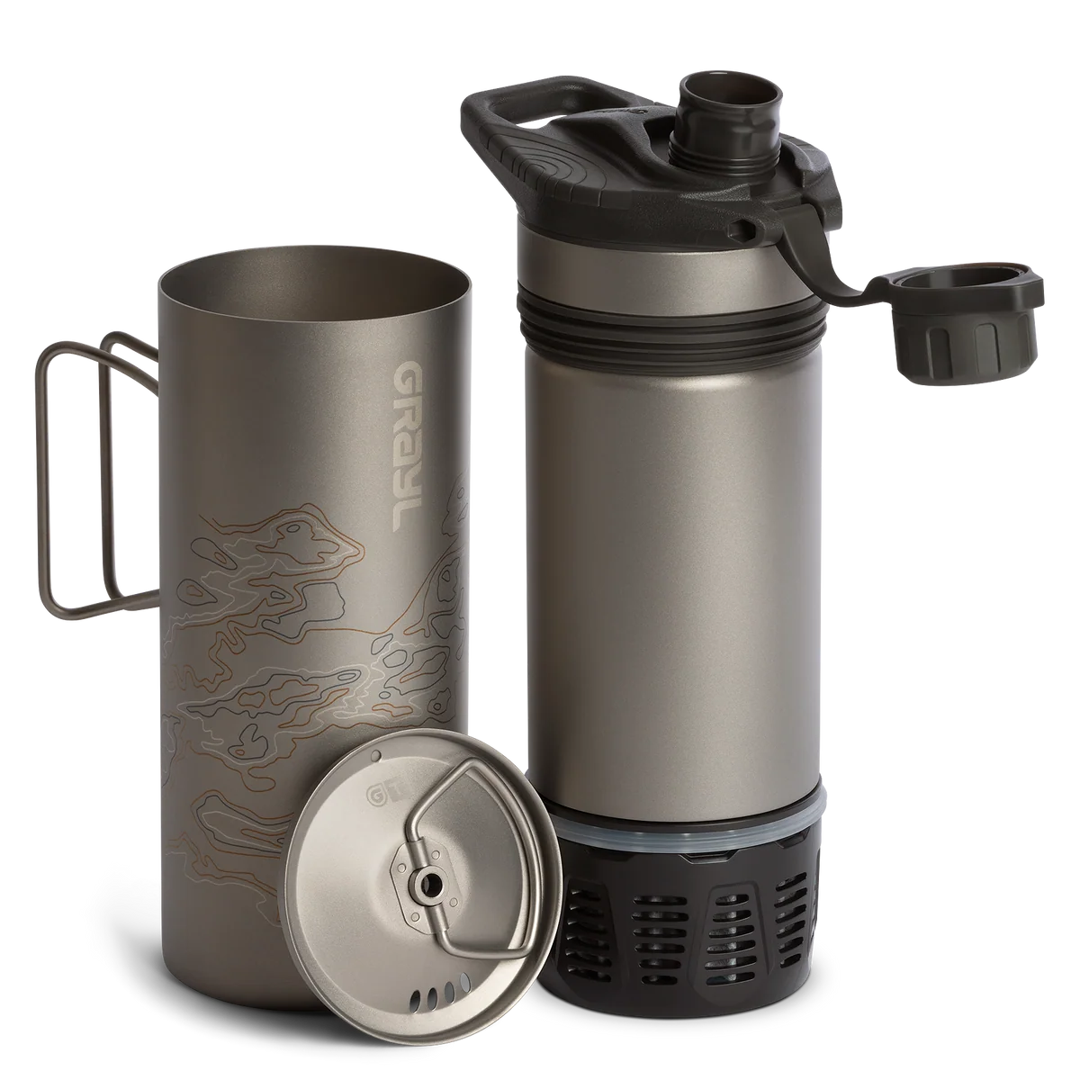 GRAYL GeoPress Ti and Dining Set Bundle 2