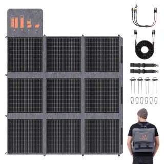 Zoupw 250 W folding solar blanket