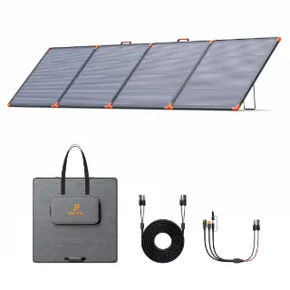 Zoupw 400 W folding N-type solar panel, open