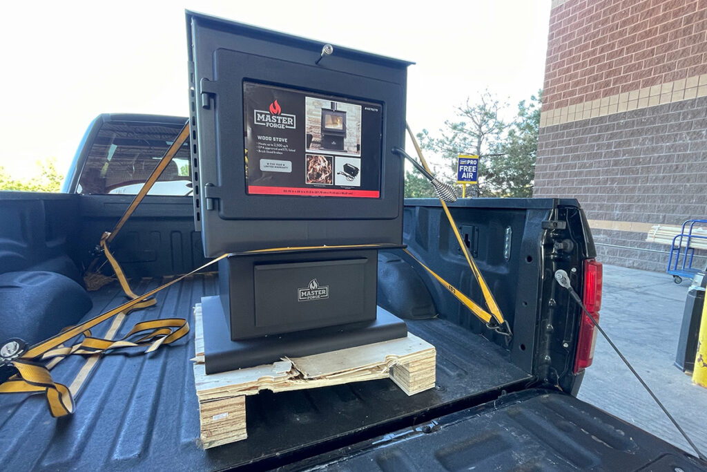 Pick Up Master Forge Stove at Lowes