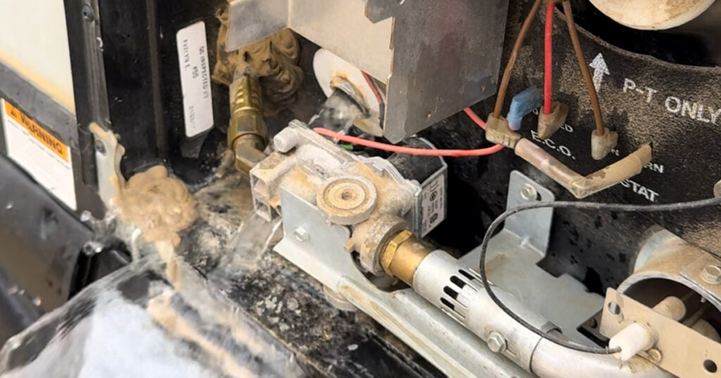 Drain the Hot Water Tank