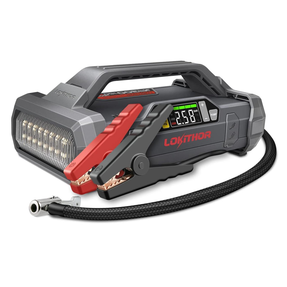 Jump Starter with Air Compressor