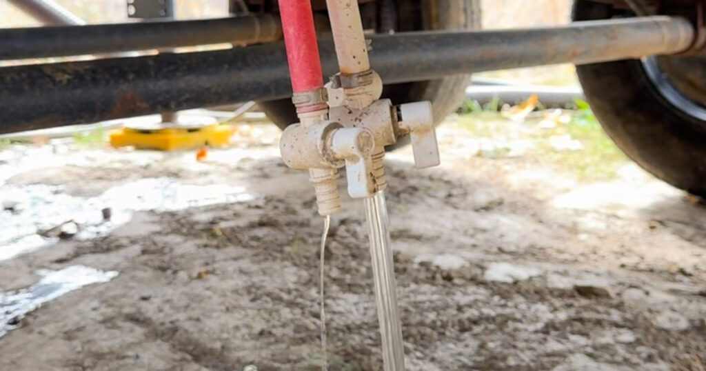 Open All Low Point Drain Valves