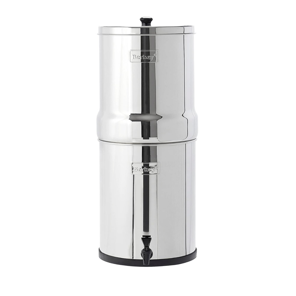 Royal Berkey Gravity-Fed Stainless Steel Countertop Water Filter System