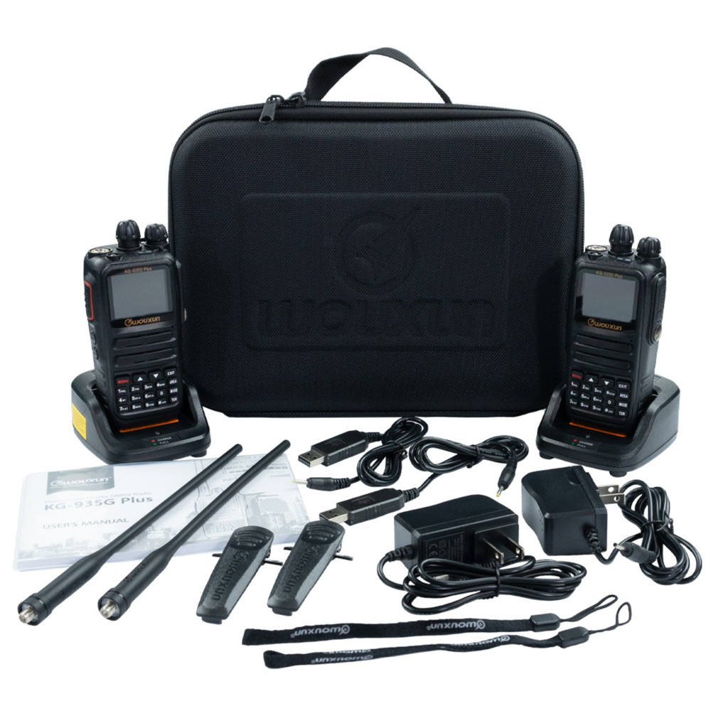 Wouxun KG-935G Plus GMRS Two-Radio Value Pack