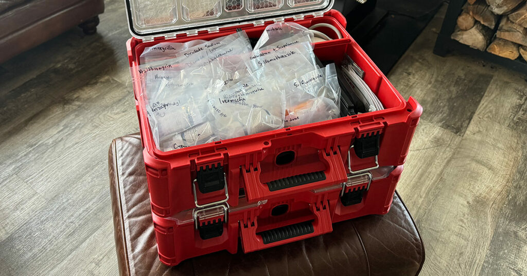 Vacuum Sealing Medications