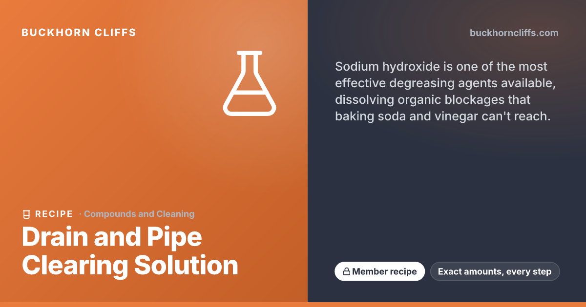 Drain and Pipe Clearing Solution | Buckhorn Cliffs