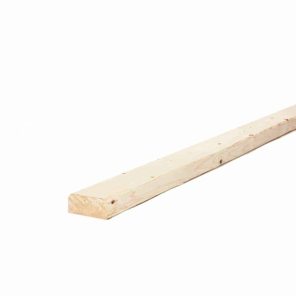 2x4in x 104-5/8in Prime Kiln Dried Whitewood Stud