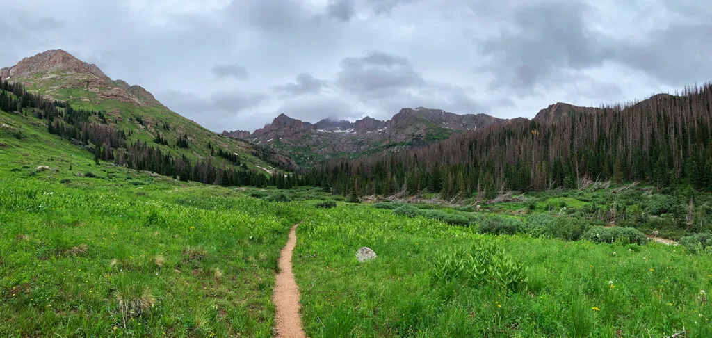 Chicago Basin in the Weminuche Wilderness