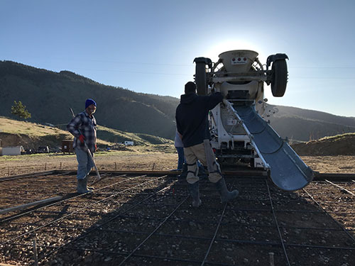 Concrete Pour