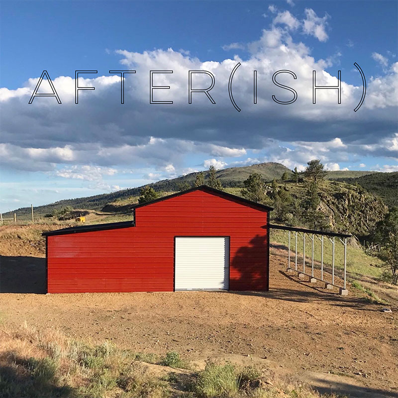 Homestead Metal Barn Constructed