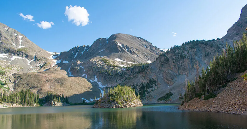 Lake Agnes in Colorado