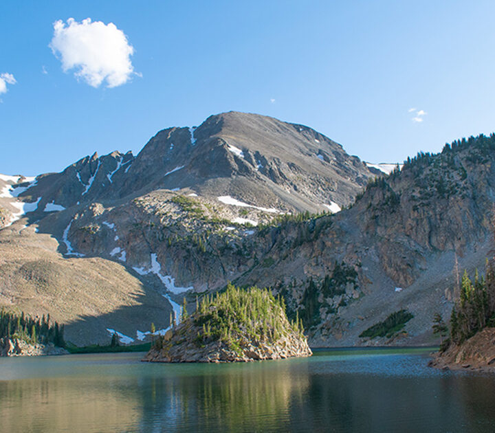 Lake Agnes in Colorado