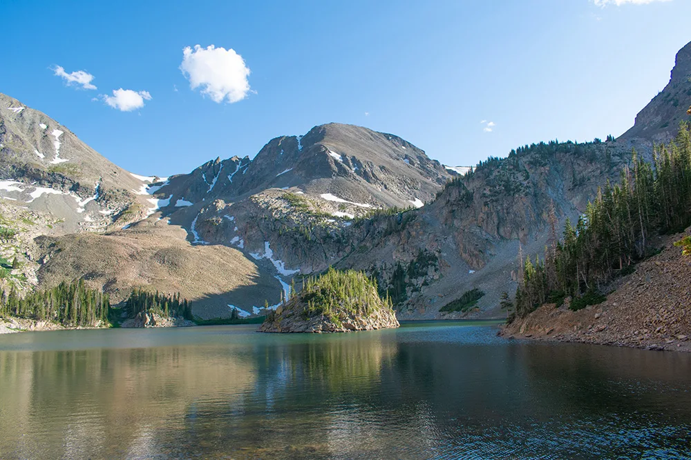 Lake Agnes in Colorado