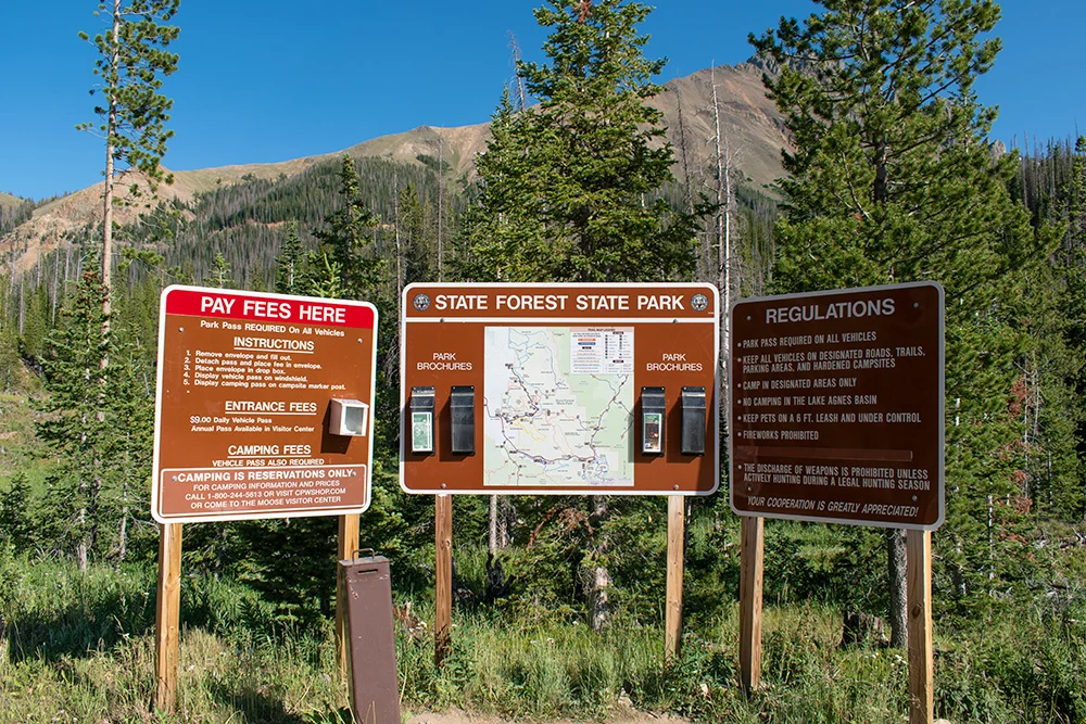 State Forest State Park SIgns