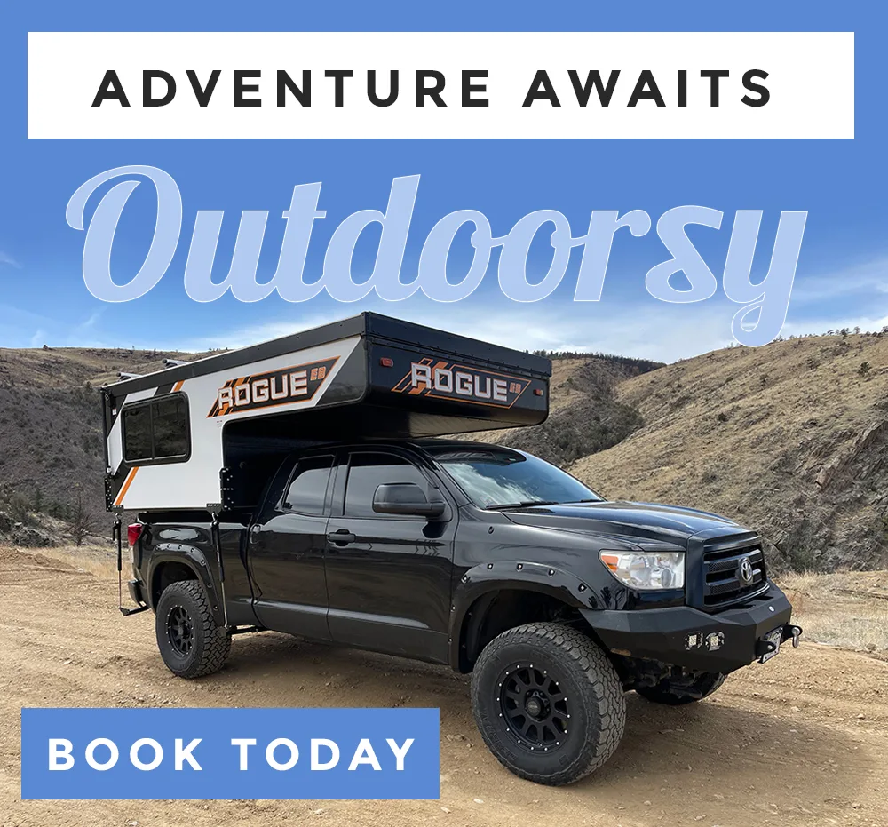 Adventure Awaits Book on Outdoorsy