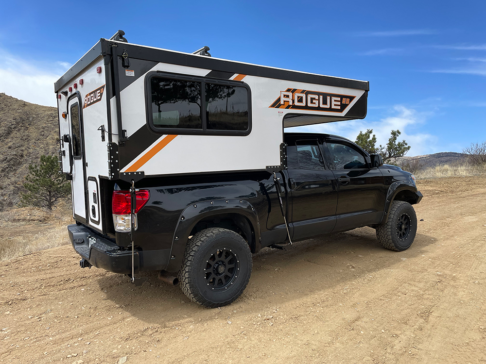 Rugged Toyota Truck Bed Camper Package