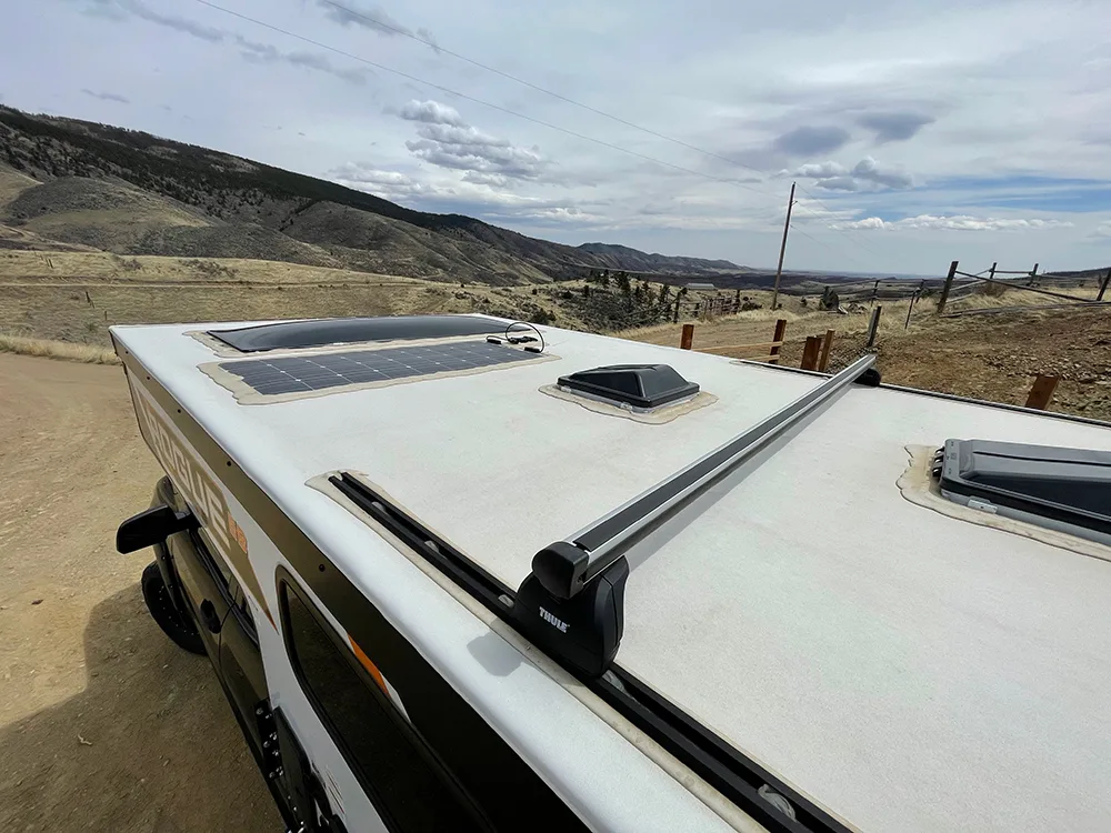 Truck Bed Camper Solar Setup