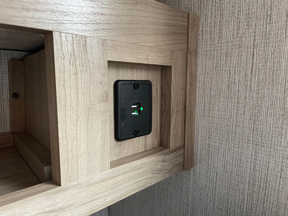 USB Ports in Truck Camper