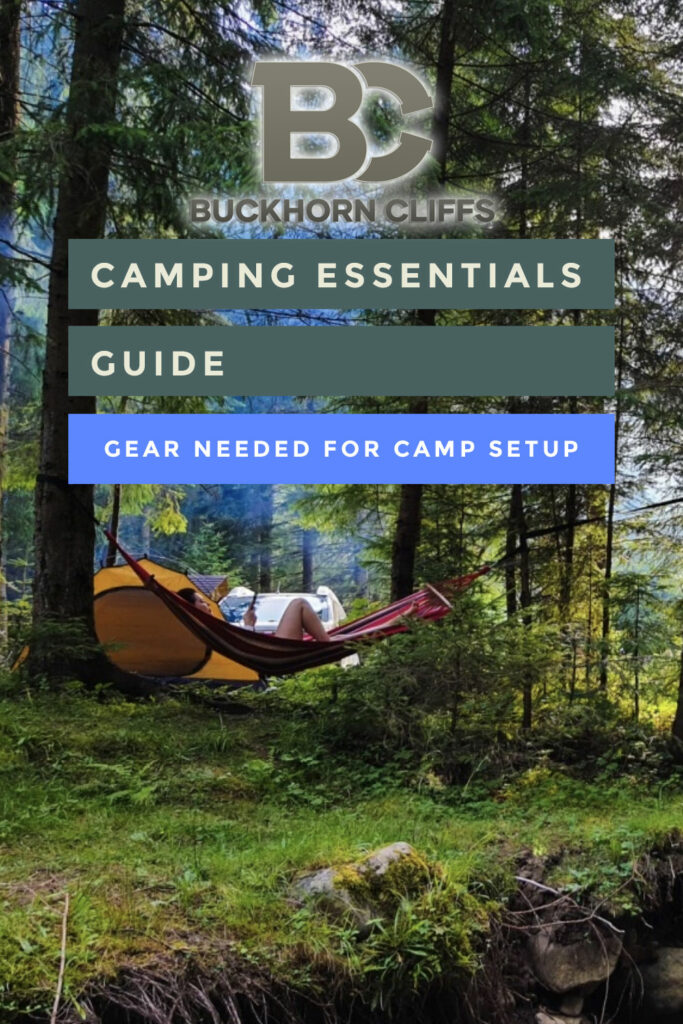 Gear Needed for Camp Setup