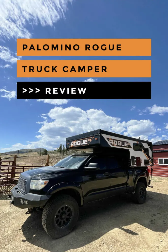 Palomino Rogue Truck Camper Review