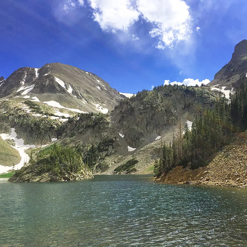 Lake Agnes near Cameron Pass