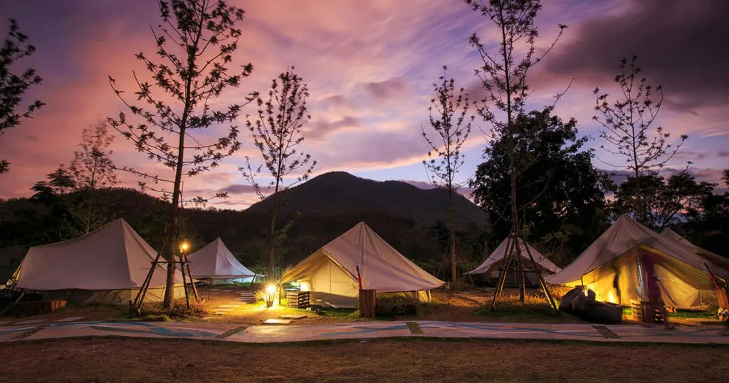 Luxury Glamping Tents to Choose From