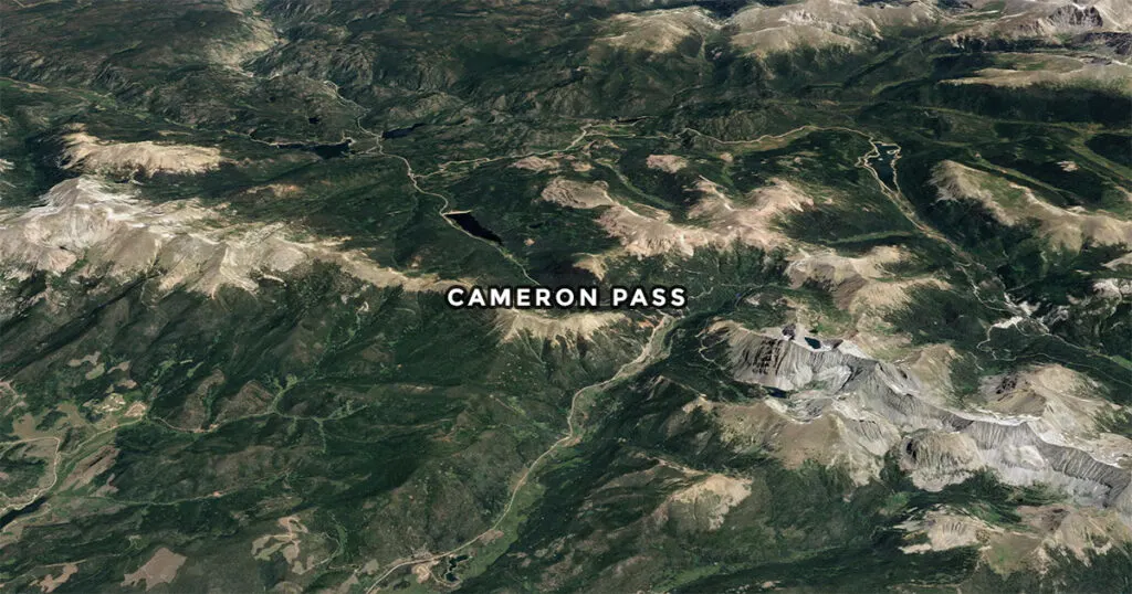 Topo Cameron Pass