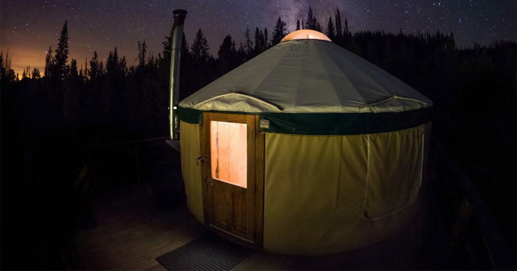 Yurt in Colorado