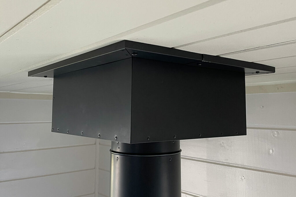 Square Ceiling Support Box with Trim