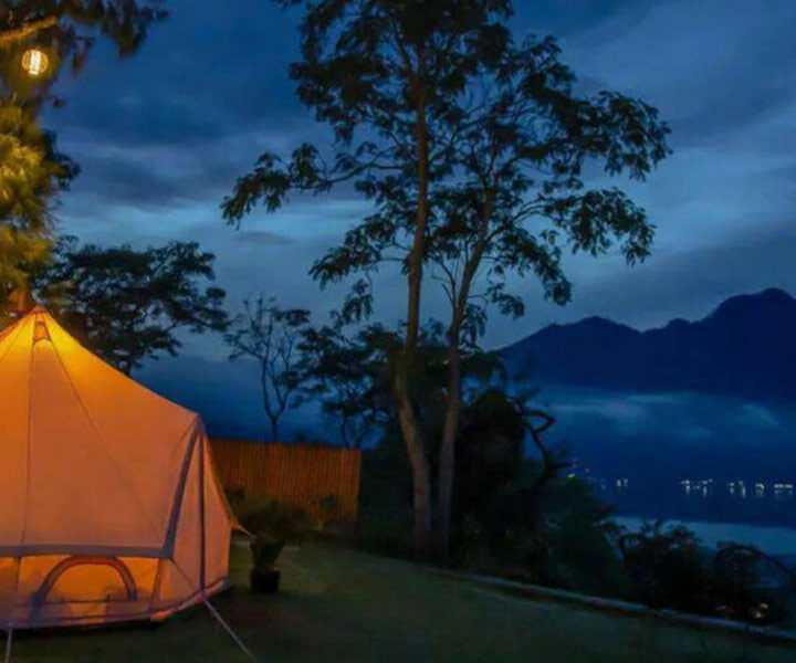 planning a luxury camping trip