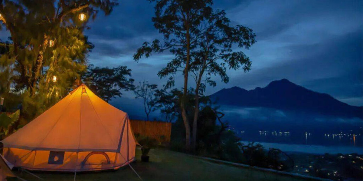 planning a luxury camping trip