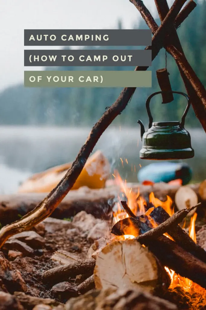 Auto Camping (how to amp out of your car)