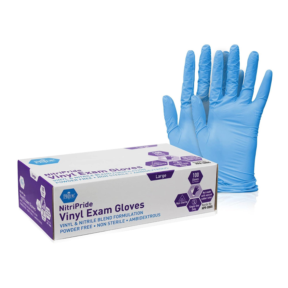 Vinyl Blend Exam Gloves