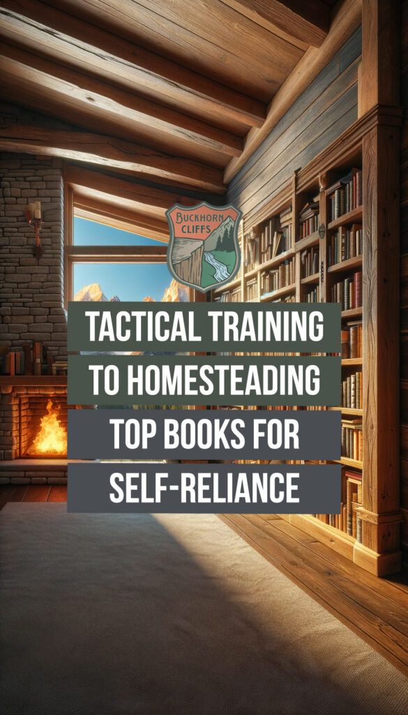 From Tactical Training to Homesteading: Top Books for Self-Reliance