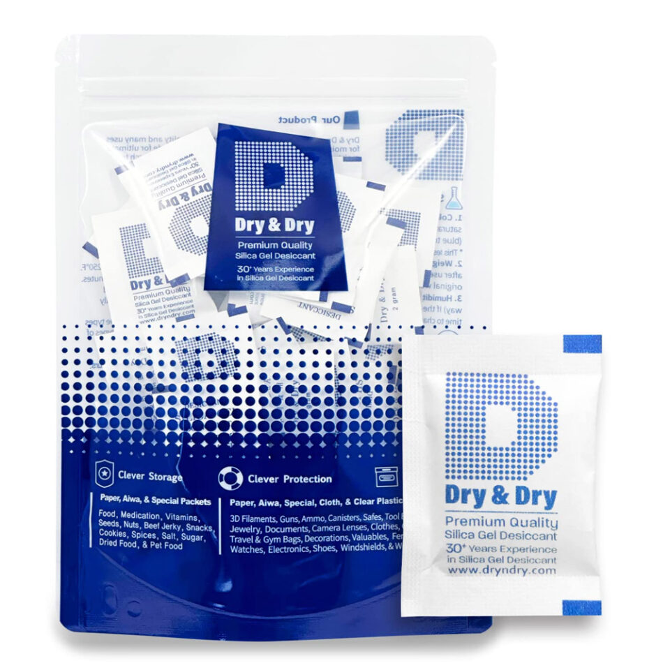 Silica Gel Beads & Packets (Desiccants)