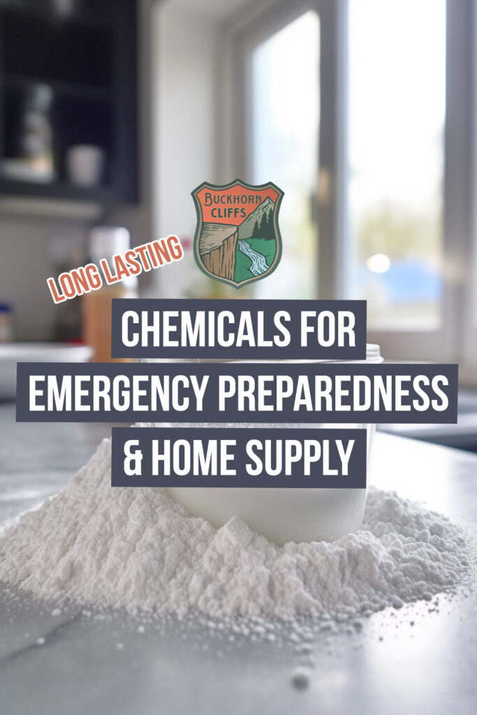 Chemicals for Emergency Preparedness & Home Supply