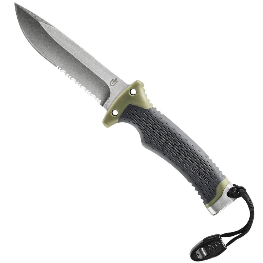 Fixed Blade Knife with Fire Starter