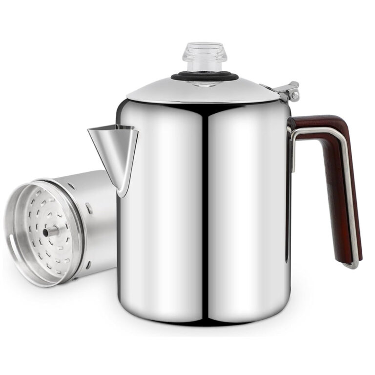 Outdoor Percolator Coffee Pot Perfect for Camping & Adventures