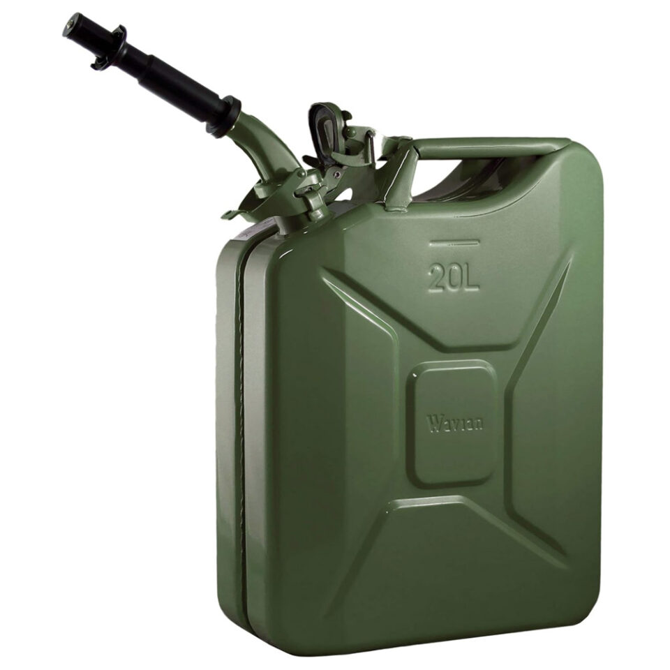 20 Liter Jerry Can System Durable, Safe for Fuel Storage