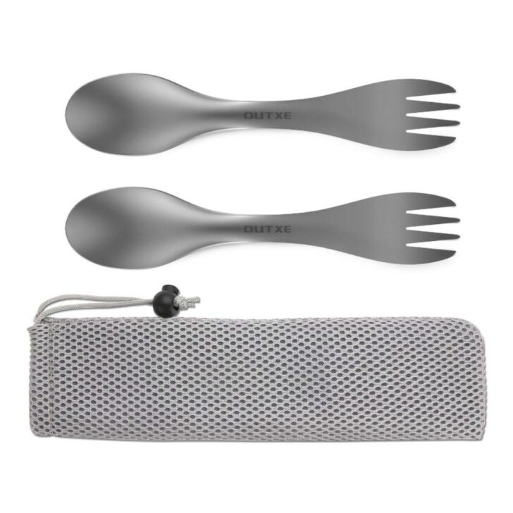 Lightweight-Titanium-Fork-Spoon-Combo