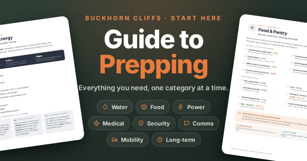 Guide to Prepping