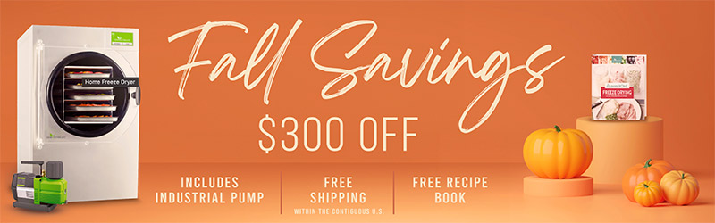 Harvest Right Fall Savings